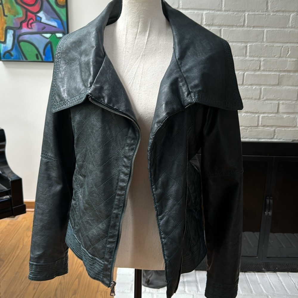 1990’s VINTAGE JACKET M | VINTAGE TREASURE | super cool Moto jacket | Guess M